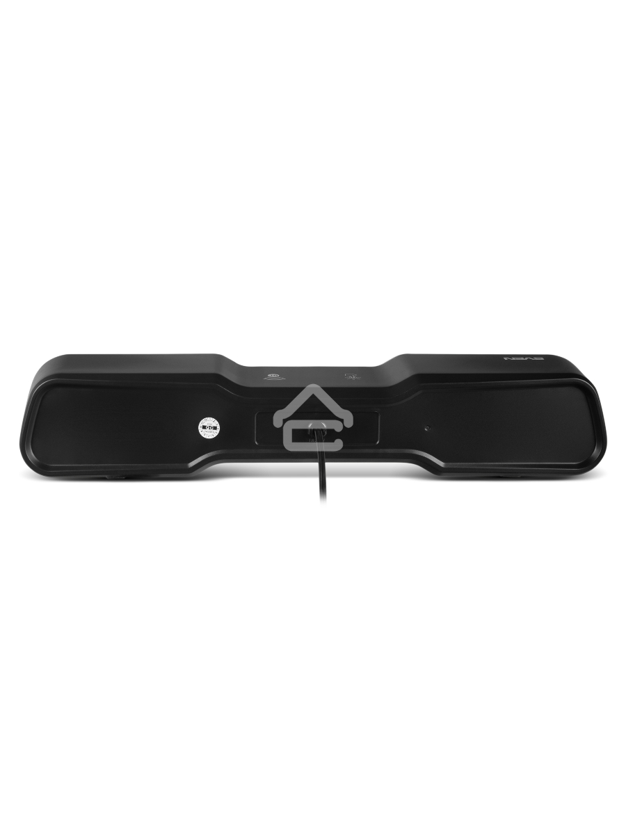 Колонки чёрные Sven 450 2.0 (2x5W, Bluetooth, RGB-подсветка)