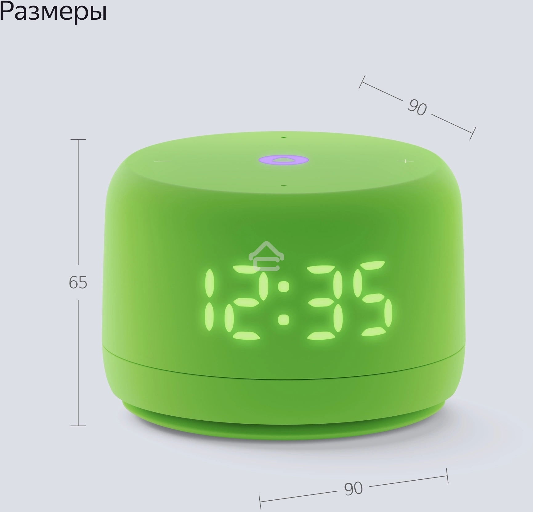 Умная колонка Новая Яндекс Станция Лайт 2 с Алисой на YaGPT, зеленый, 6Вт