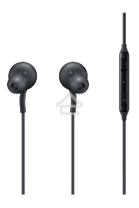 Гарнитура вкладыши Samsung EO-IC100 1.2м черный проводные в ушной раковине