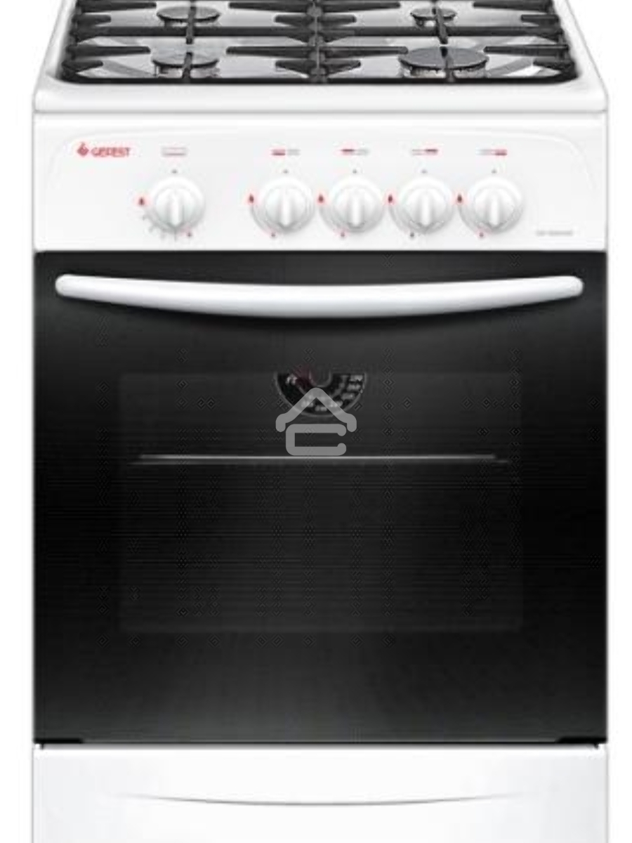 Плита газовая Gefest CG 50М02 К73 белый, конфорок 4 шт, духовка 42 л, 50 см x 85 см x 53 см