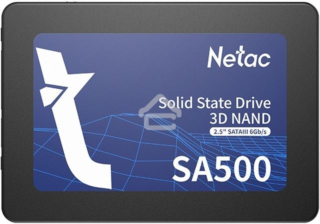 Накопитель SSD Netac SA500, 480Gb, SATA III, 2.5