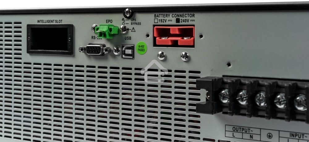 Источник бесперебойного питания Systeme Electriс Smart-Save Online SRV, 10000VA/9000W, On-Line, Extended-run, Rack 6U(Tower convertible), LCD, Out: Hardwire, SNMP Intelligent Slot, USB, RS-232
