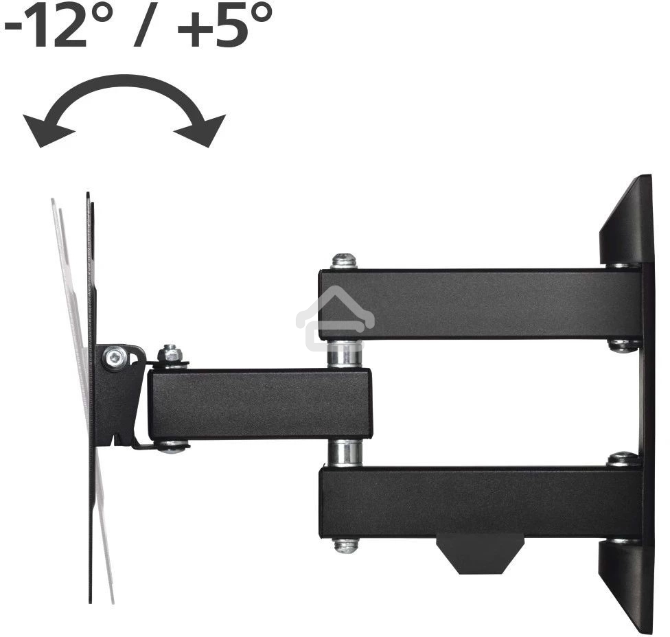 Кронштейн для телевизора Hama 00220822 черный 19