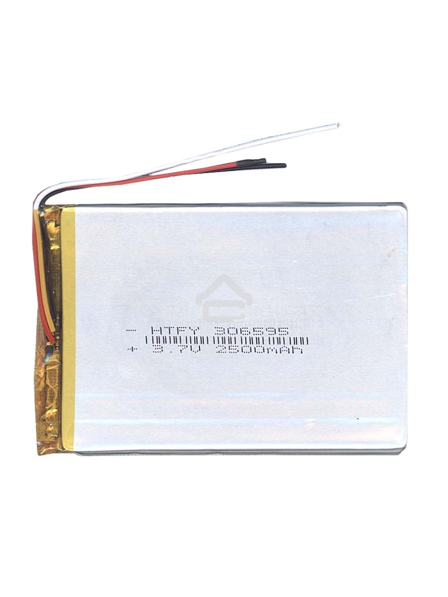 Аккумулятор Li-Pol (батарея) 3*65*95мм 3pin 3.7V/2500mAh