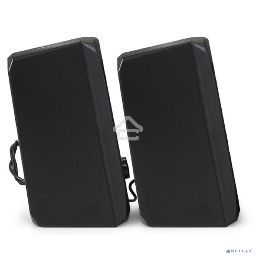 Акустическая система 2.0 ExeGate EX289686RUS Accord 220 (питание USB, 2х3Вт (6Вт RMS), 60-20000Гц,  черный, RGB подсветка)
