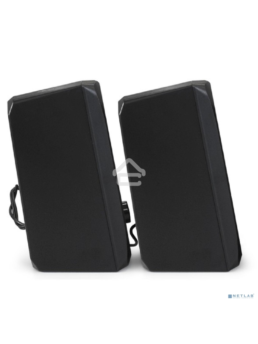 Акустическая система 2.0 ExeGate EX289686RUS Accord 220 (питание USB, 2х3Вт (6Вт RMS), 60-20000Гц, цвет черный, RGB подсветка)