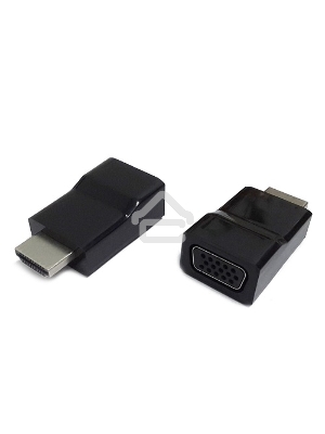 Переходник Gembird Переходник HDMI-VGA Cablexpert A-HDMI-VGA-001, 19M/15F