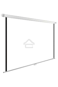 Экран Cactus 200x200см WallExpert CS-PSWE-200x200-WT 1:1 настенно-потолочный рулонный