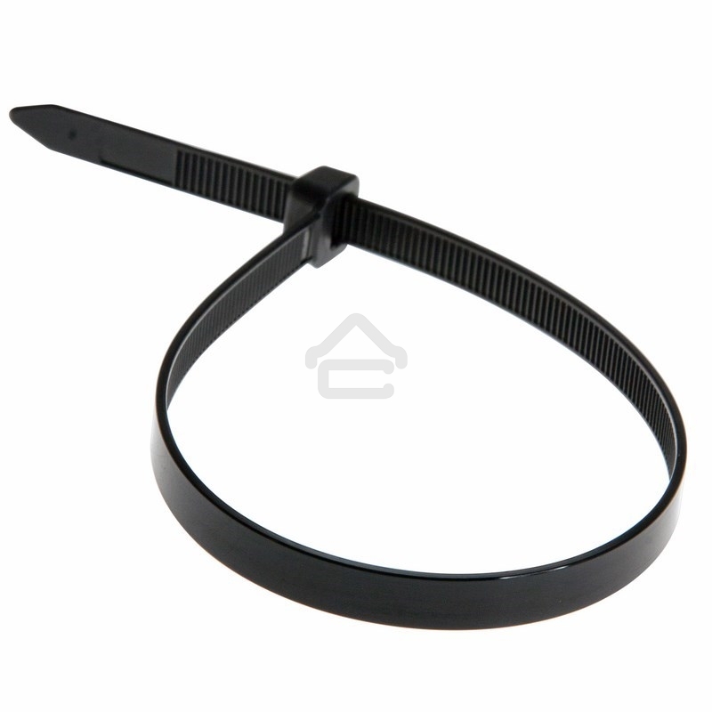 Хомут-стяжка кабельная нейлоновая Rexant 250 x7,6 мм, черная, упаковка 100 шт.