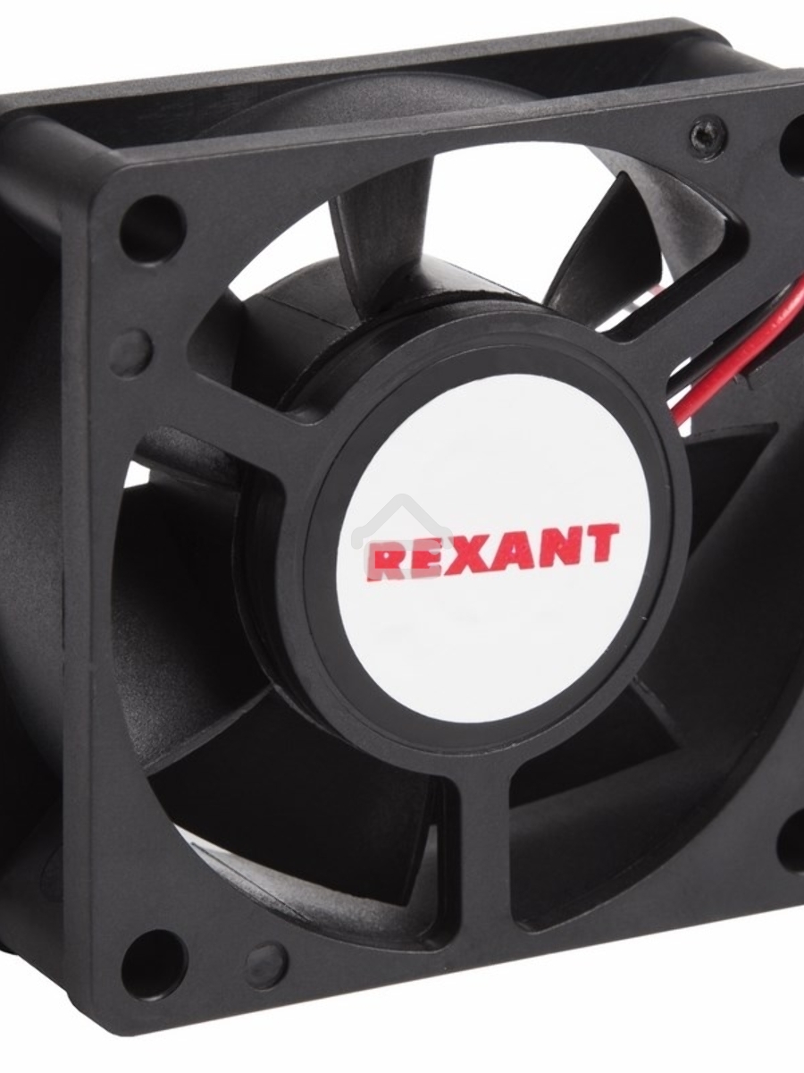 Вентилятор для корпуса Rexant RX 6020MS 12VDC черный, 60 мм, 3900 об/мин, 29 дБ, 2 pin