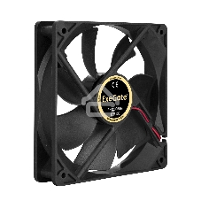 Вентилятор для корпуса ExeGate EX12025SM черный, 120 мм, 1500 об/мин, 24 дБ, Molex