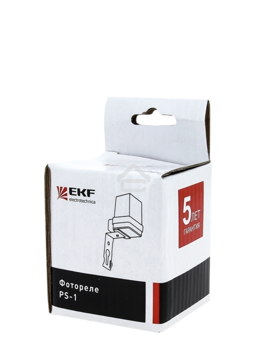 Фотореле EKF fr-ps-1-6 PS-1 6А 1200Вт IP44 EKF PROxima