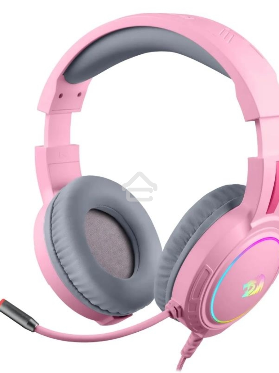 Гарнитура игровая Defender Mento RGB  3.5мм  розовые
