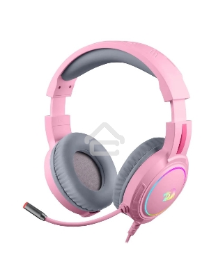 Гарнитура игровая Defender Mento RGB  3.5мм  розовые