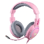 Гарнитура игровая Defender Mento RGB  3.5мм  розовые