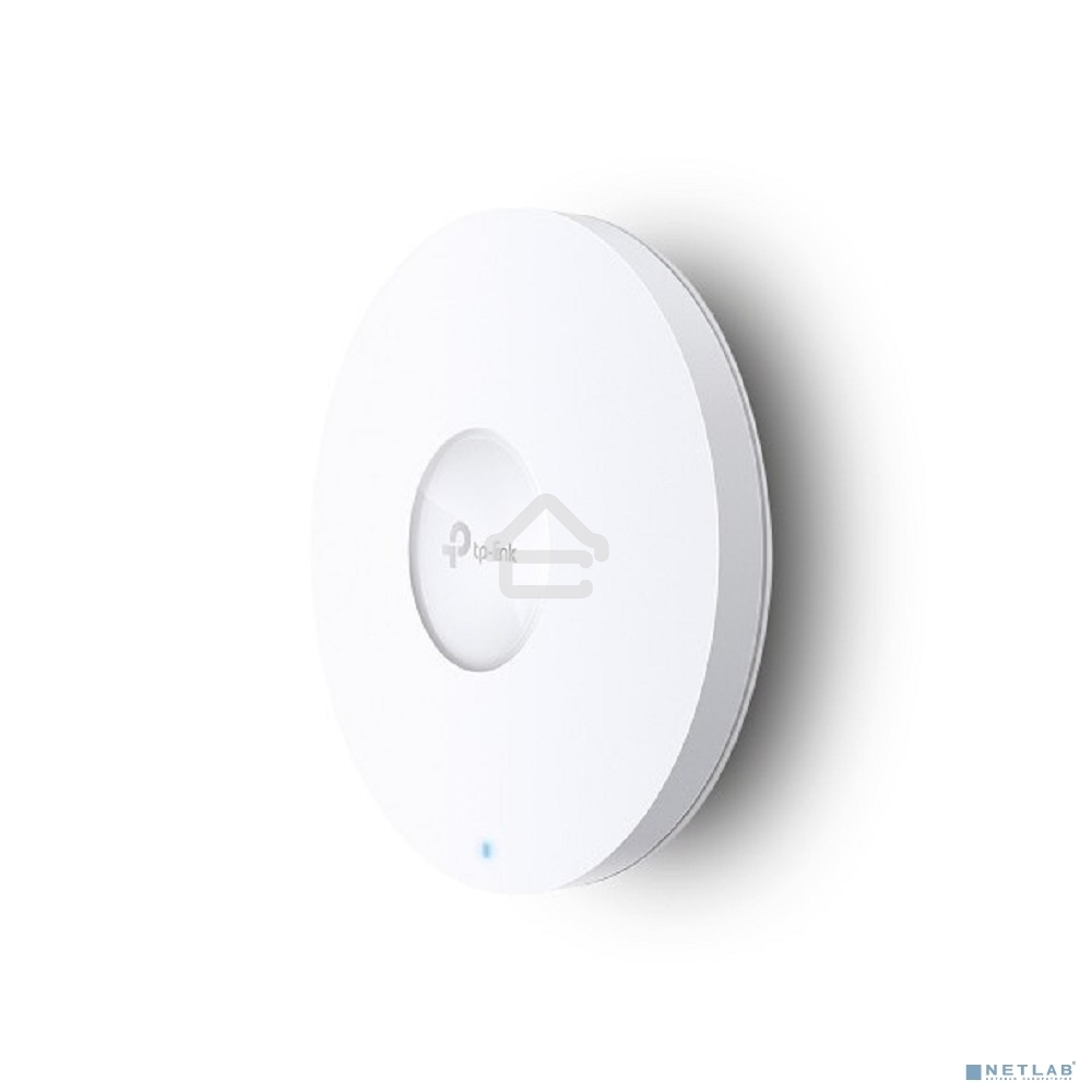 Потолочная точка доступа TP-Link EAP653 AX3000 Ceiling Mount Dual-Band Wi-Fi 6 Access Point, 1?1Gbps RJ45 Port, 574Mbps at2.4 GHz + 2402 Mbps at 5 GHz, 802.3at POE, 2?Internal Antennas