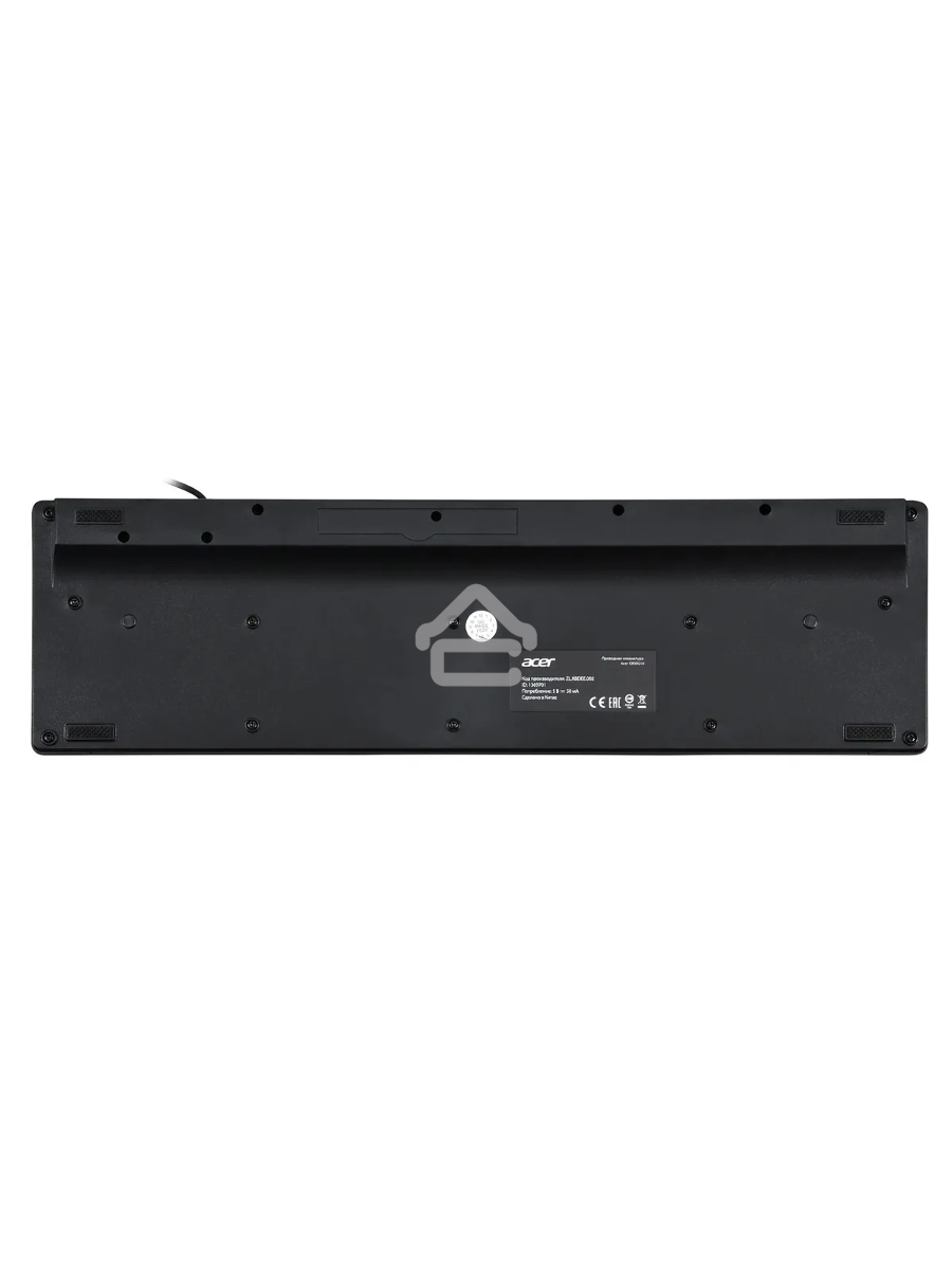 Клавиатура Acer OKW010 [ZL.KBDEE.002] проводная, USB, черный