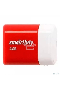 Флеш диск Smartbuy USB Drive 4Gb LARA Red (SB4GBLara-R)