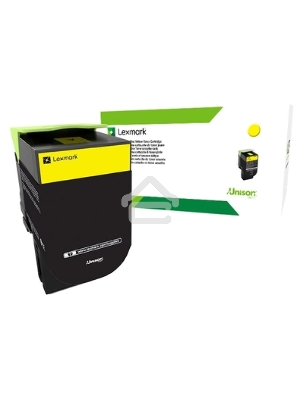 Картридж лазерный Lexmark желтый для CX310/410/510 2K