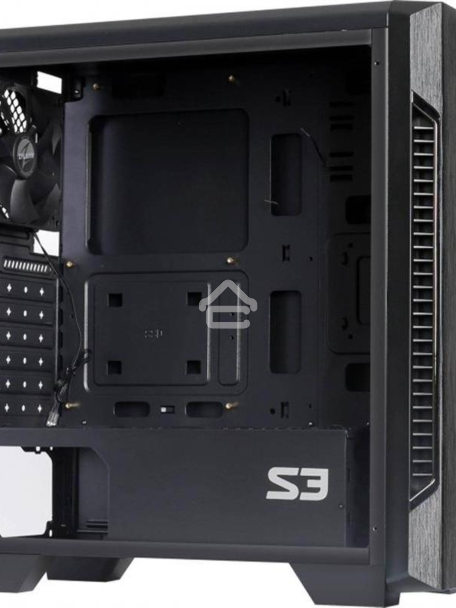 Компьютерный корпус Zalman S3 черный без БП ATX 2x120mm 2xUSB2.0 1xUSB3.0 audio bott PSU