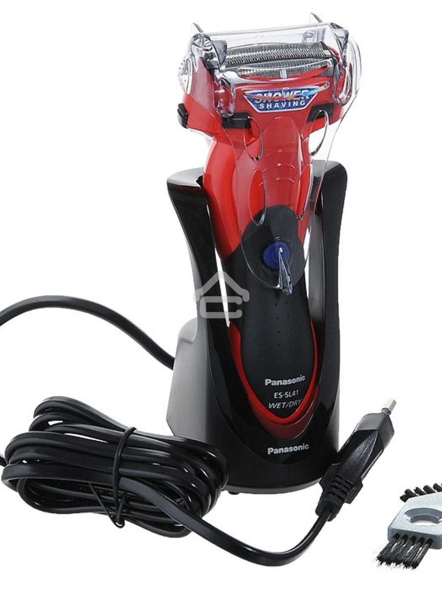 Бритва сетчатая Panasonic ES-SL41R520 реж.эл.:3 питан.:аккум. красный/черный