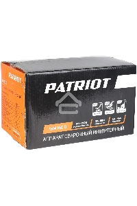Сварочный аппарат Patriot WM160D инвертор ММА 6.8кВт