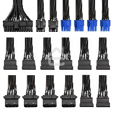 Блок питания ExeGate 750PPH (EX292343RUS), 750Вт, 80 PLUS Bronze, 120мм, черный