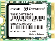 Накопитель SSD Transcend 300S TS512GMTE300S, 512Gb, PCIe 3.0 x4, M.2 2230, NVMe, R/W 2000/1100