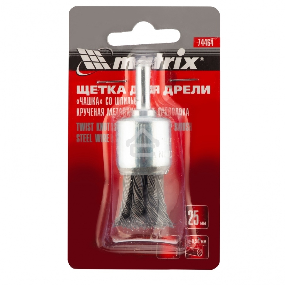 Щетка для дрели Matrix 25 мм, 