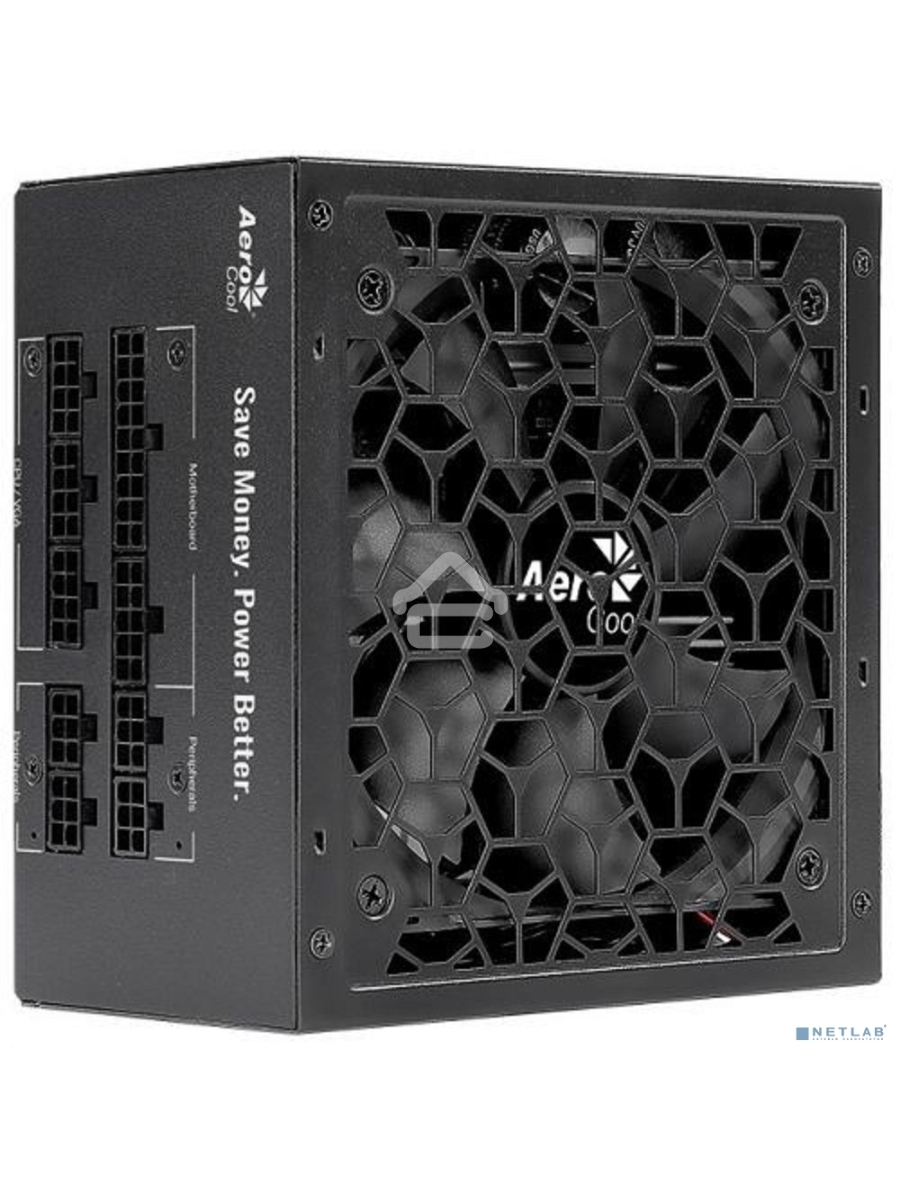 Блок питания Aerocool / Formula AERO BRONZE 850M, 850Вт, 80 PLUS Bronze, 120мм, модульный, черный