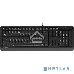 Клавиатура + мышь A4 Fstyler F1010 клав:черный/серый мышь:черный/серый USB Multimedia