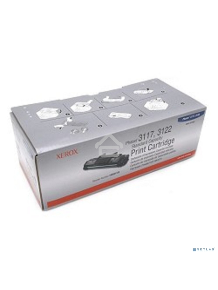 Картридж лазерный Xerox 106R01159 черный для Phaser 3117/3122/3124/3125 3000 стр.(channels)
