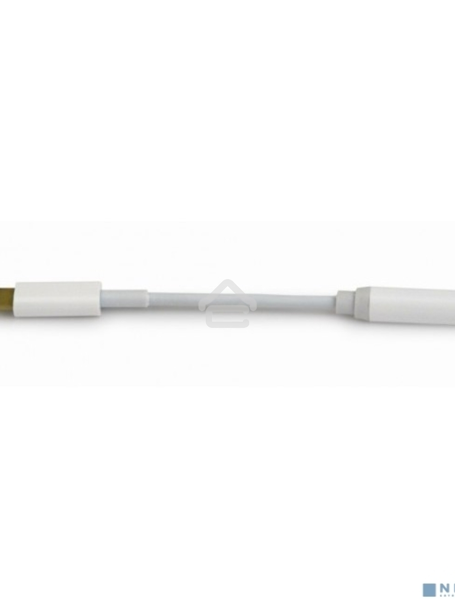 Переходник USB Cablexpert CCA-LM3.5F-01-W, Lightning/Jack3.5F, белый