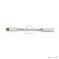 Переходник USB Cablexpert CCA-LM3.5F-01-W, Lightning/Jack3.5F, белый