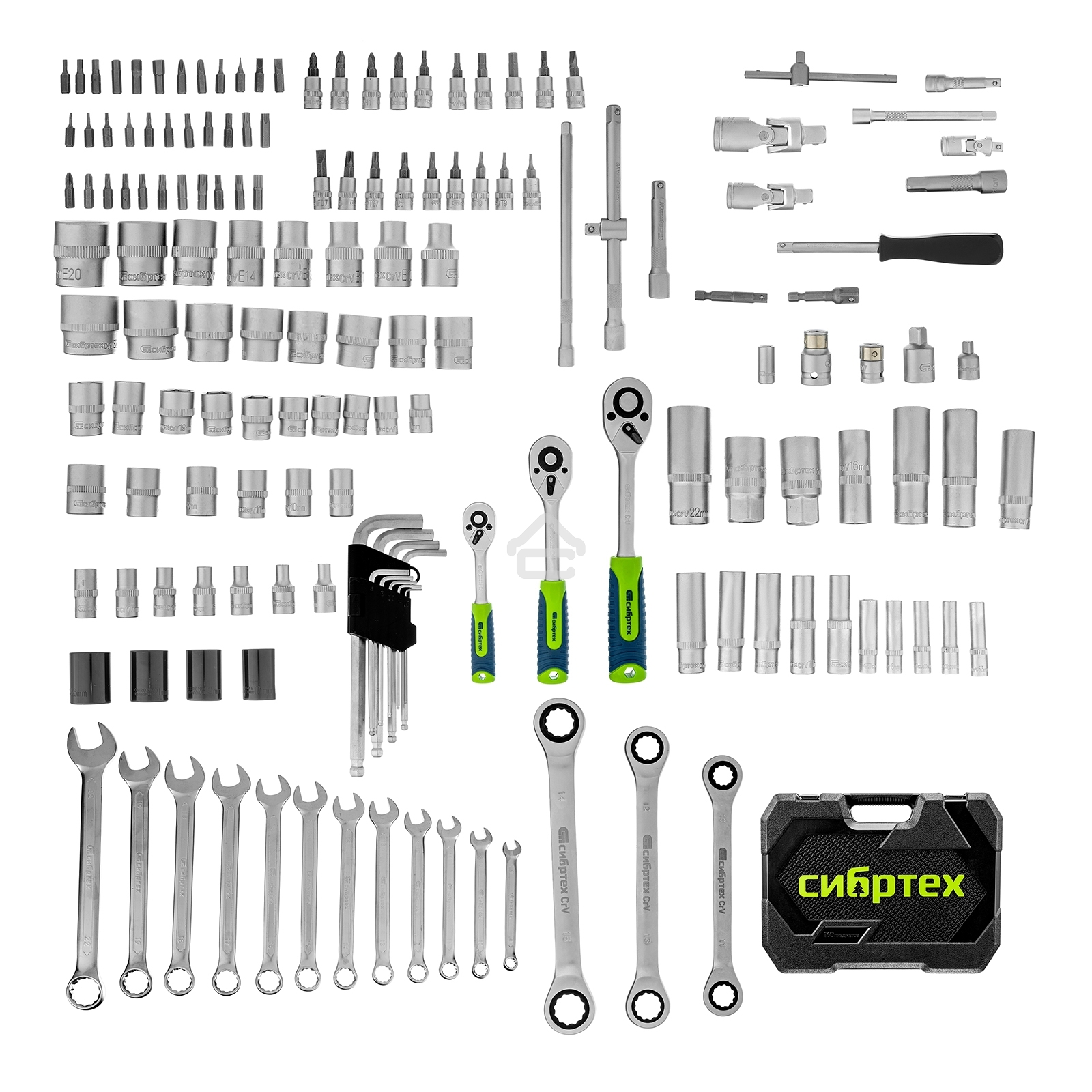 Набор инструментов Сибртех, 1/2