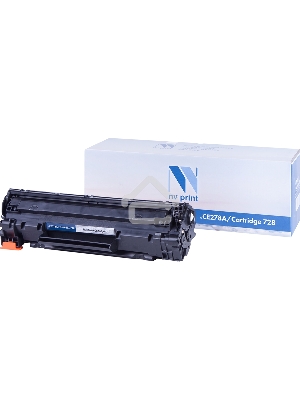 Картридж NV Print совместимый HP CE278A/Canon728 для LJ P 1566/P1606/Canon MF4410/MF4430/MF4450 (2100k)