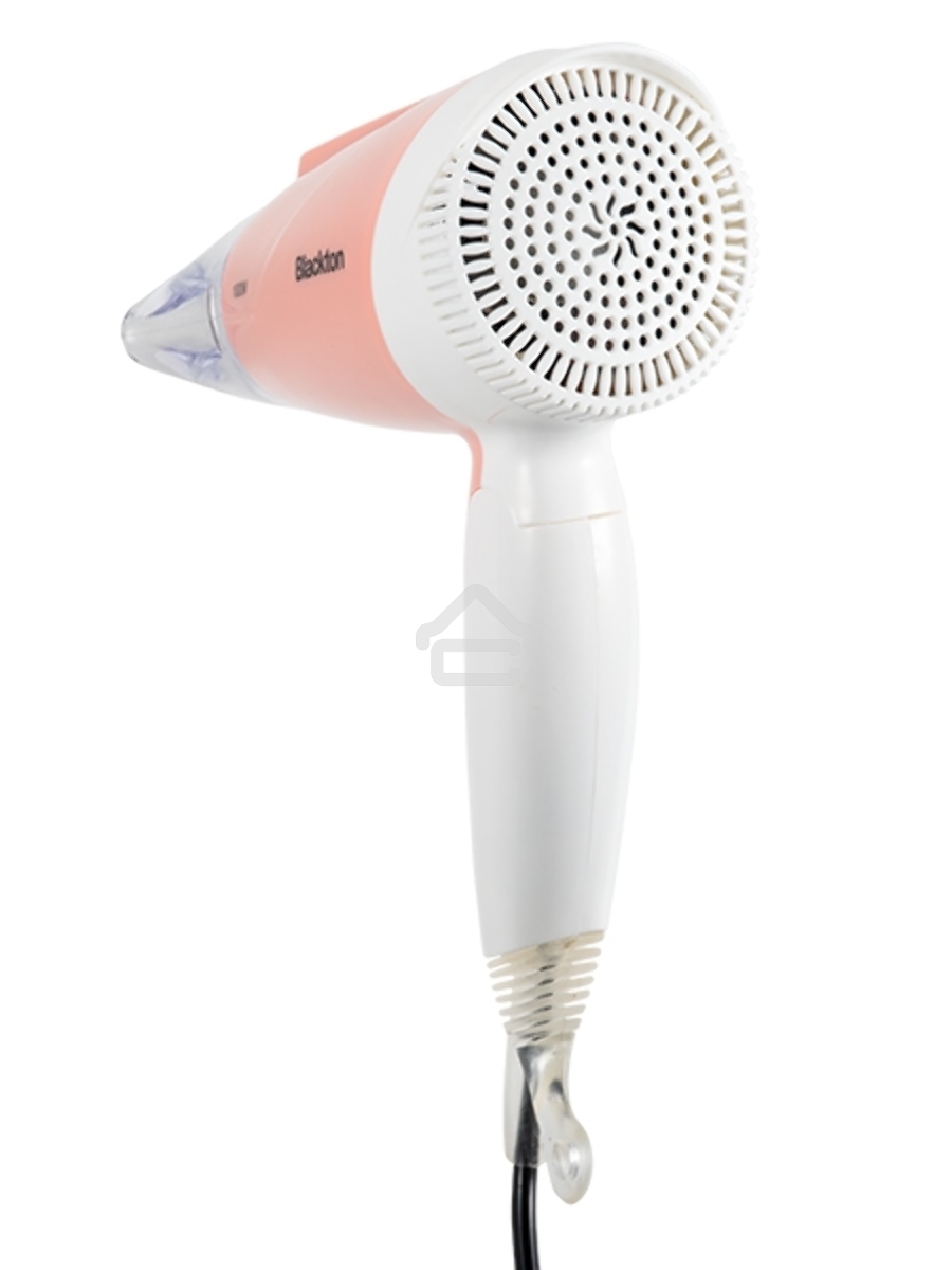 Фен Blackton Bt HD1001C White-Pink Мощность 1000 Вт, Напряжение 220 В, 50 Гц, Регулировка воздушного потока 2, Регулировка температуры 3, Складная ручка, Петля для подвешивания, Концентратор.