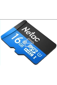 Флеш карта microSDHC 16GB Netac P500 <NT02P500STN-016G-S>  (без SD адаптера) 80MB/s