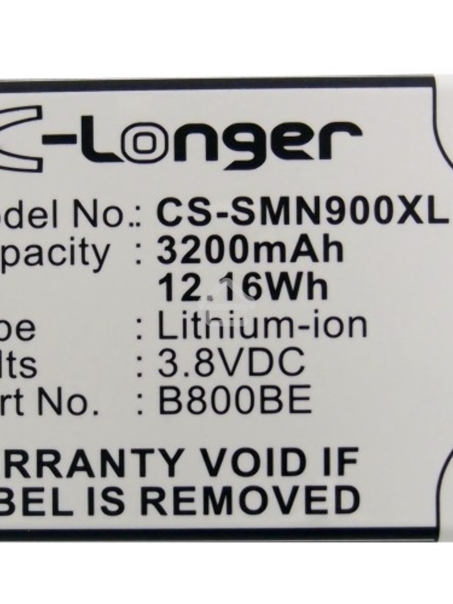 Аккумулятор CameronSino CS-SMN900XL (B800BC) для Samsung Note 3 N9000 3.8V / 3200mAh / 12.16Wh