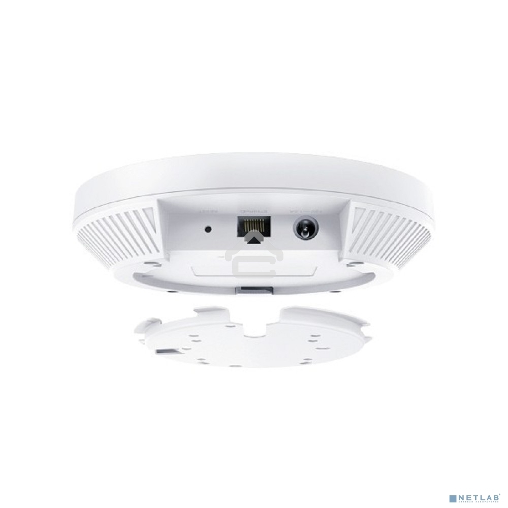 Потолочная точка доступа TP-Link EAP653 AX3000 Ceiling Mount Dual-Band Wi-Fi 6 Access Point, 1?1Gbps RJ45 Port, 574Mbps at2.4 GHz + 2402 Mbps at 5 GHz, 802.3at POE, 2?Internal Antennas
