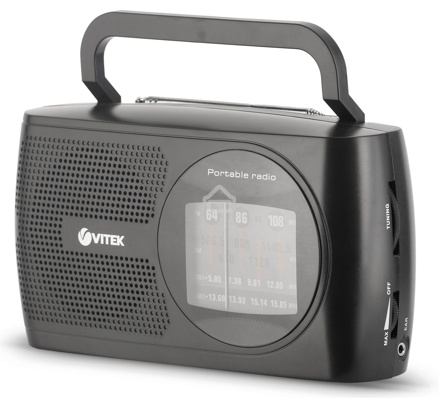 Радиоприемник Vitek VT-3587 BK черный