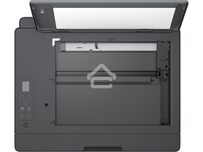 МФУ струйный HP Smart Tank 581 AiO (4A8D4A), A4, цветной, печ. до 22 стр/мин. (ч/б) до 16 стр/мин. (цвет), 1200 x 1200 dpi, USB, Wi-Fi, Air Print, Mopria