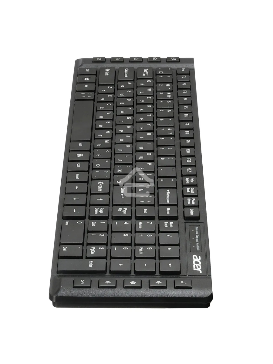 Клавиатура Acer OKW010 [ZL.KBDEE.002] проводная, USB, черный