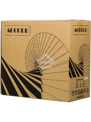 Корпус Accord E-01 черный без БП ATX 1x80mm 1x92mm 2x120mm 2xUSB2.0 1xUSB3.0 audio