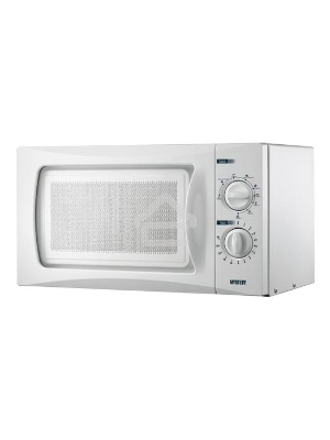 Микроволновая печь Mystery MMW-2009G белый, 20 л, 700 Вт, переключатели - поворотный механизм