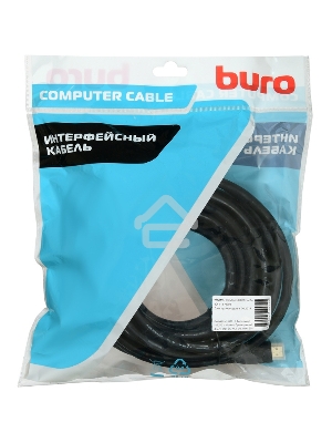 Кабель аудио-видео Buro HDMI (m)/HDMI (m) 7м. позолоченные контакты черный