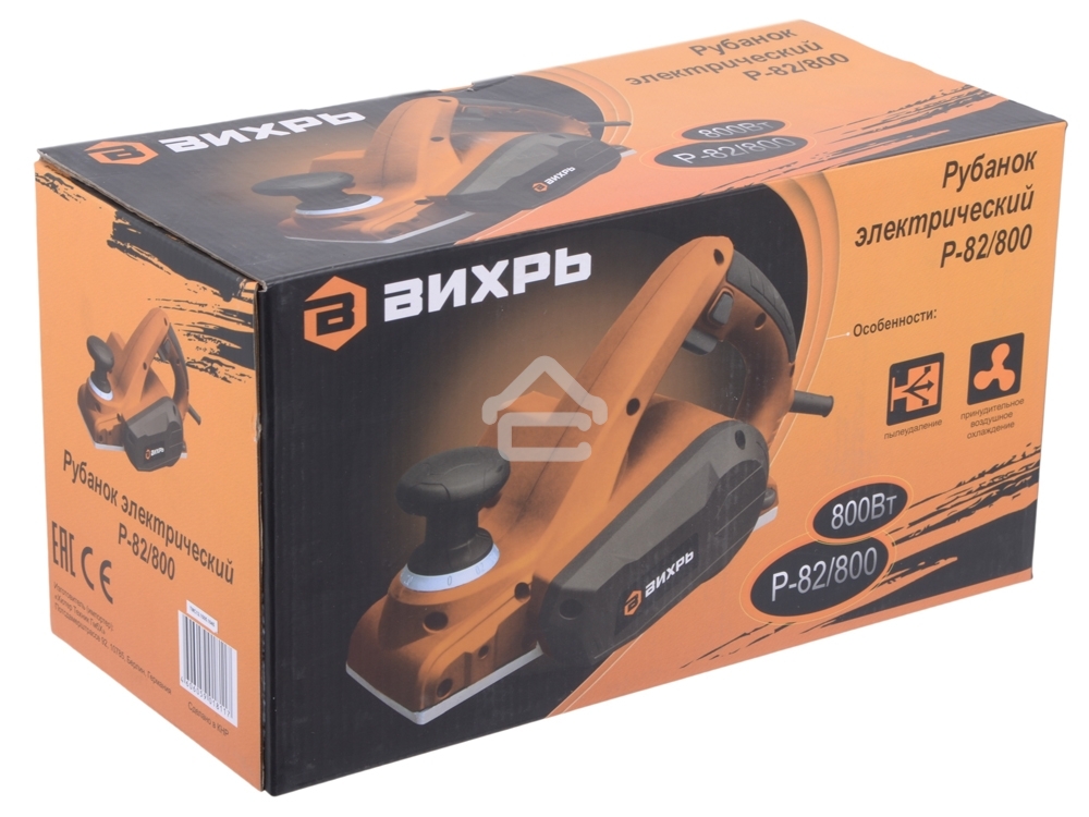 Рубанок электрический Вихрь P-82/800