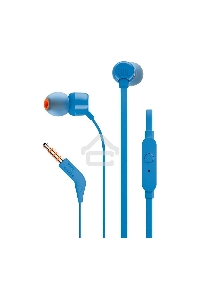 Наушники JBL Гарнитура T110 синий