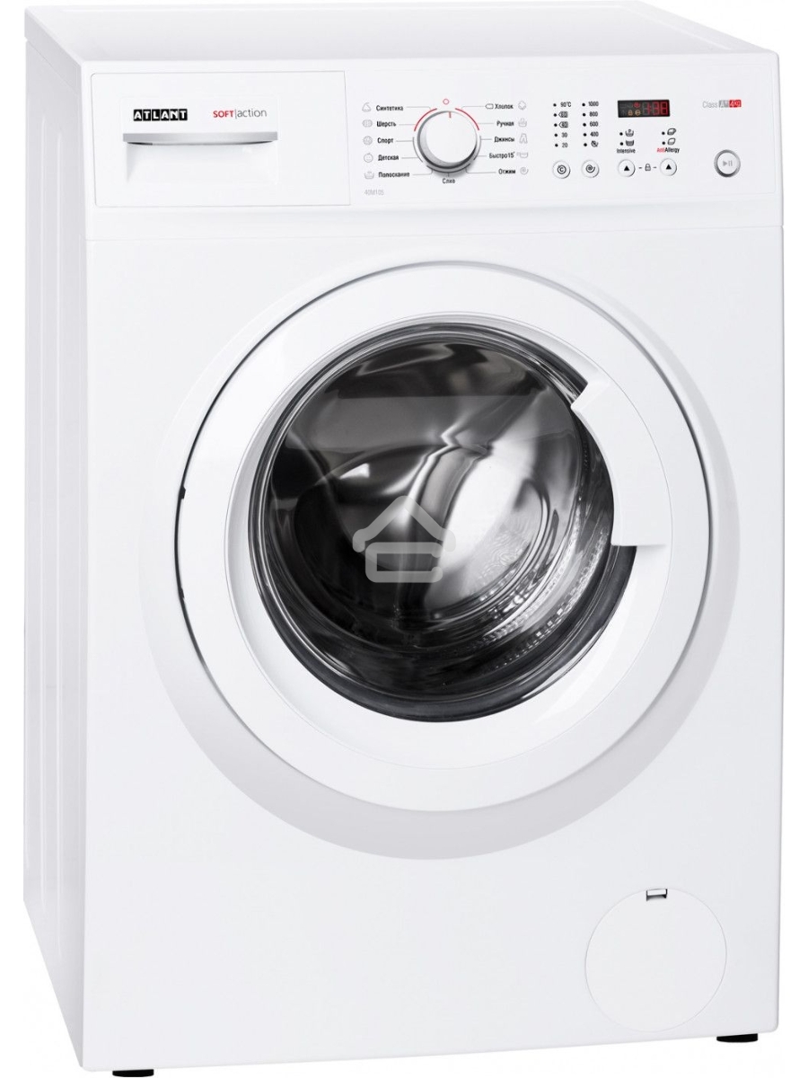 Стиральная машина Atlant СМА 40М105-00  белый, загрузка фронтальная 4 кг, 1000 об/мин., класс: А+