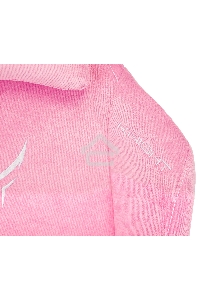 Кресло игровое Knight N1 Fabric розовый Velvet 36 с подголов. крестовина металл